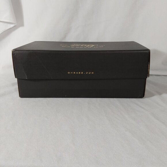 NEW! G.H. Bass & Co "Harlow" D'orsay Flat Metallic Brown Suede Weejuns - 8 - Picture 12 of 13